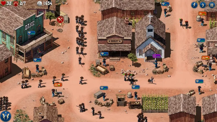 Скриншот Lawless West — 2
