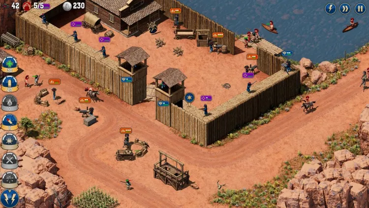 Скриншот Lawless West — 5