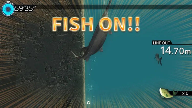 Скриншот Legendary Fishing (Nintendo Switch - Цифровая версия) (EU) — 2
