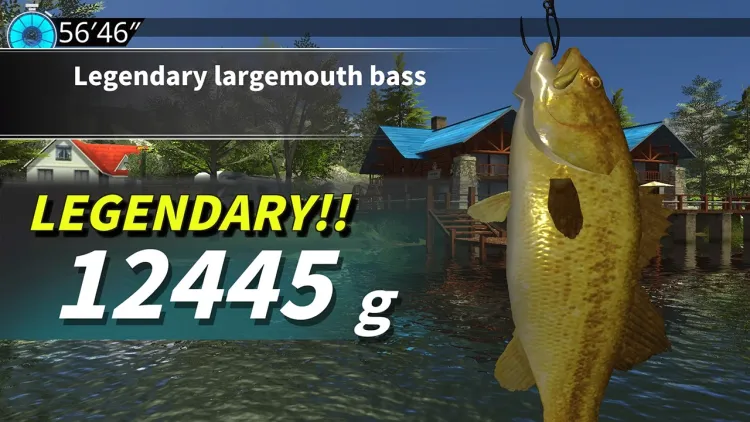 Скриншот Legendary Fishing (Nintendo Switch - Цифровая версия) (EU) — 3