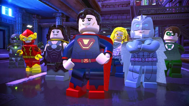 Скриншот LEGO DC Super-Villains Deluxe Edition — 4