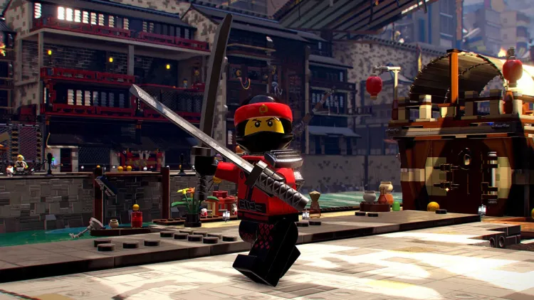 Скриншот LEGO NINJAGO Movie Videogame (Nintendo Switch - Цифровая версия) (EU) — 3