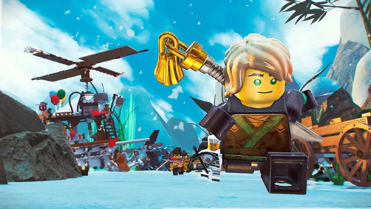 Скриншот LEGO NINJAGO Movie Videogame (Nintendo Switch - Цифровая версия) (EU) — 4