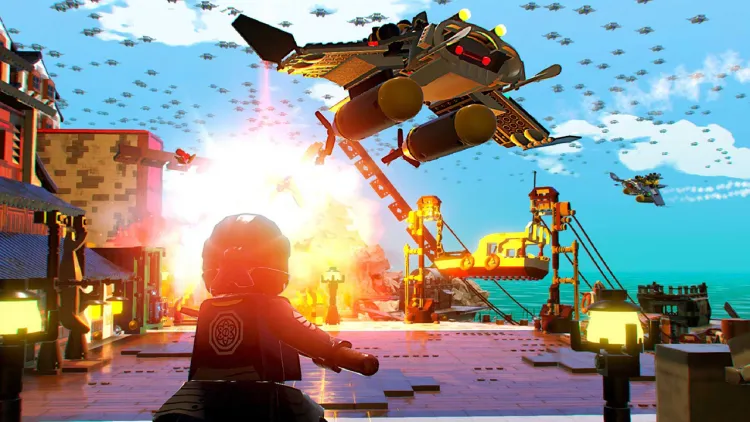 Скриншот LEGO NINJAGO Movie Videogame (Nintendo Switch - Цифровая версия) (EU) — 5