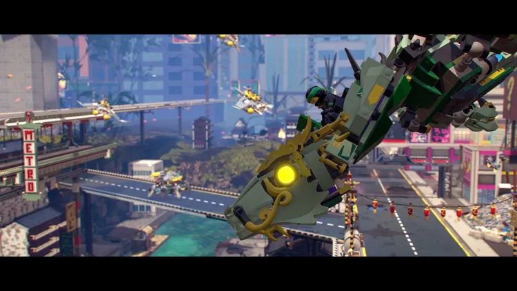 Скриншот LEGO NINJAGO Movie Videogame (Nintendo Switch - Цифровая версия) (EU) — 6