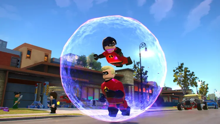 Скриншот LEGO The Incredibles (Nintendo Switch - Цифровая версия) (EU) — 2