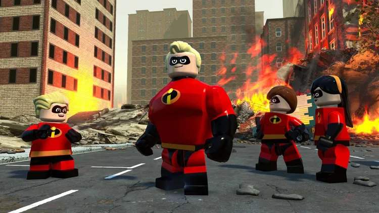 Скриншот LEGO The Incredibles (Nintendo Switch - Цифровая версия) (EU) — 3