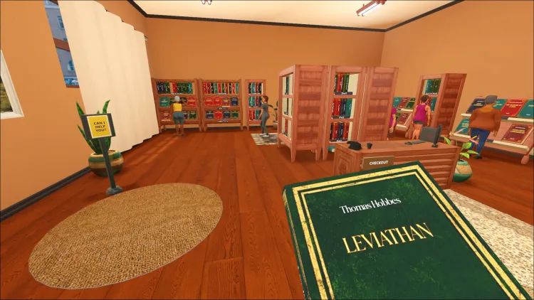 Скриншот LIBRITOPIA: Librarian Simulator — 1