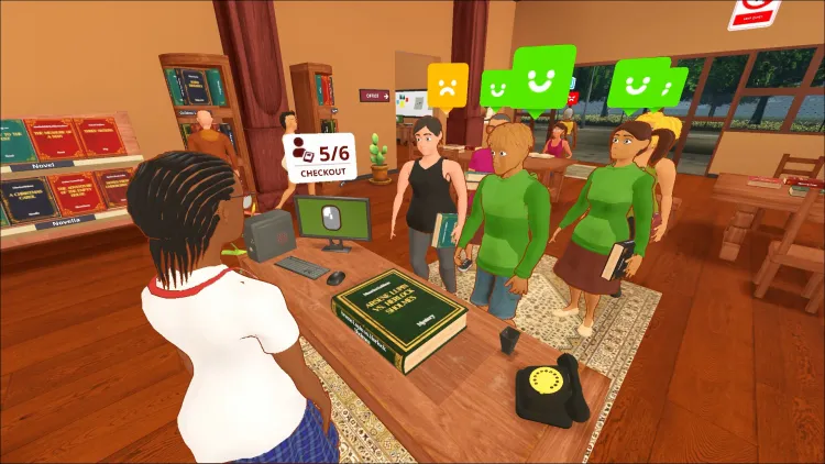 Скриншот LIBRITOPIA: Librarian Simulator — 6