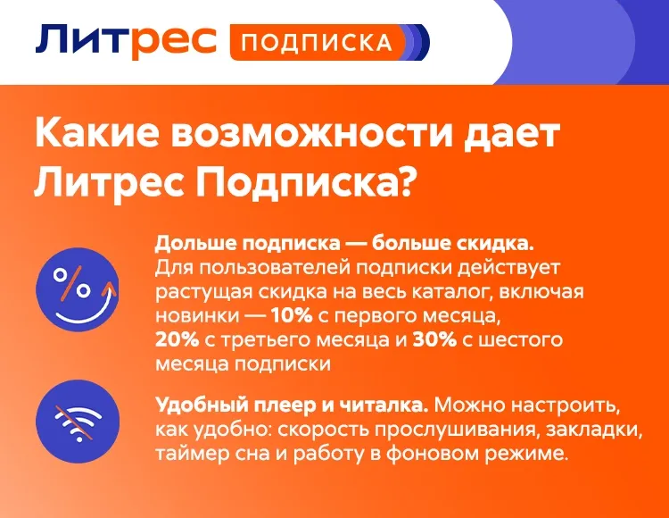 Скриншот ЛитРес: Подписка на 6 месяцев — 2