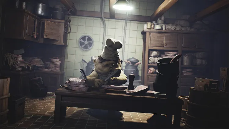 Скриншот Little Nightmares Complete Edition (Nintendo Switch - Цифровая версия) (EU) — 4
