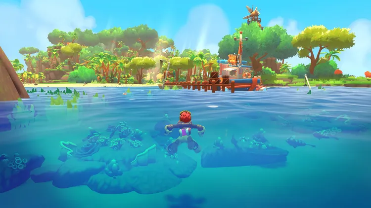 Скриншот Lou's Lagoon — 2