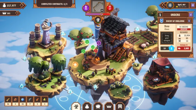 Скриншот Magic Forge Tycoon — 1