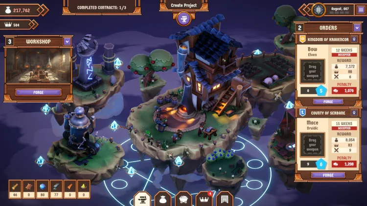 Скриншот Magic Forge Tycoon — 2