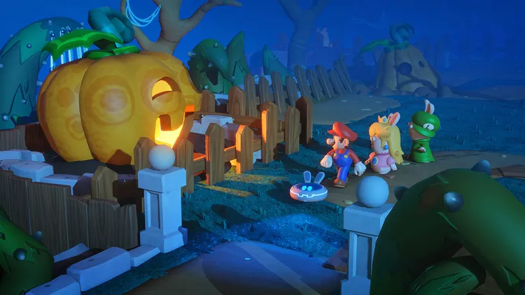 Скриншот Mario + Rabbids Kingdom Battle - Gold Edition (Nintendo Switch - Цифровая версия) (EU) — 2