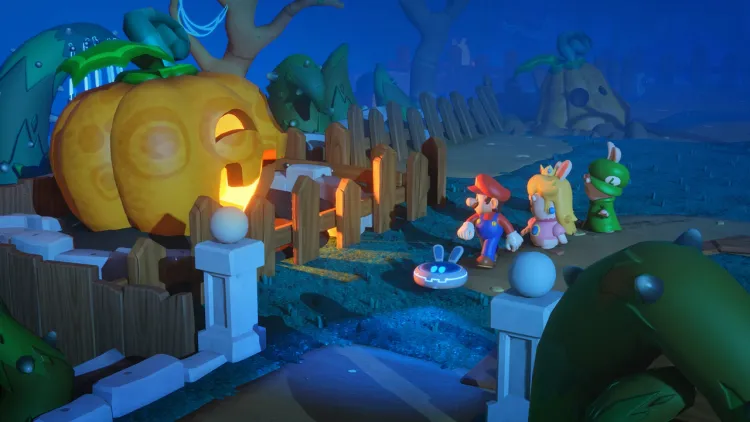 Скриншот Mario + Rabbids Kingdom Battle (Nintendo Switch - Цифровая версия) (EU) — 5