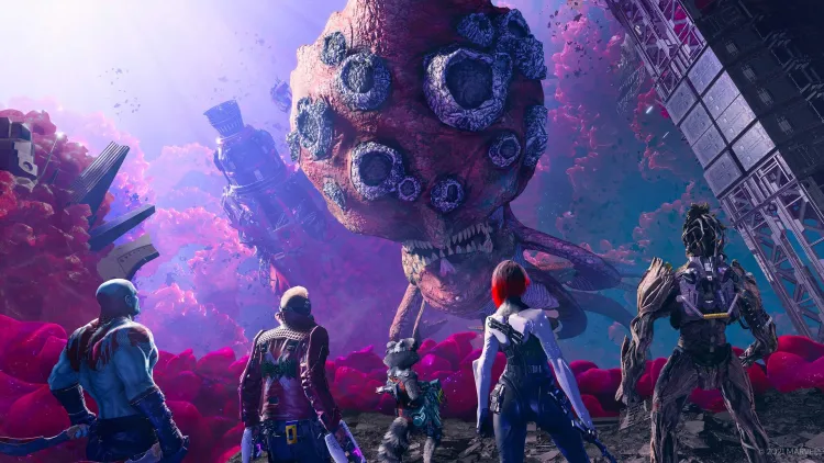 Скриншот Marvel's Guardians of the Galaxy (Версия для СНГ [ Кроме РФ и РБ ]) — 2