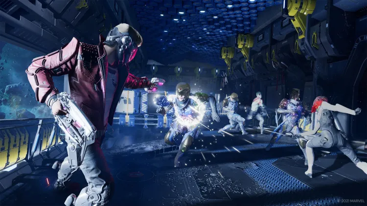 Скриншот Marvel's Guardians of the Galaxy (Версия для СНГ [ Кроме РФ и РБ ]) — 4