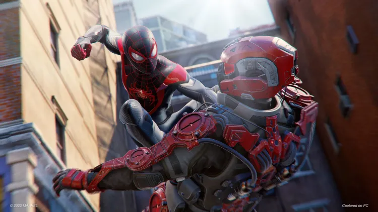 Скриншот Marvel’s Spider-Man: Miles Morales (Версия для СНГ [ Кроме РФ и РБ ]) — 4