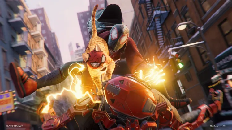 Скриншот Marvel’s Spider-Man: Miles Morales (Версия для СНГ [ Кроме РФ и РБ ]) — 5