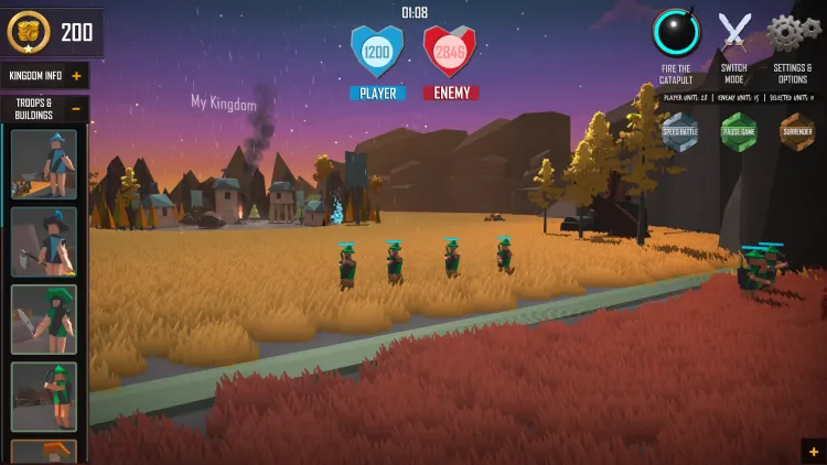 Скриншот Medievaly: Battle Simulator — 7