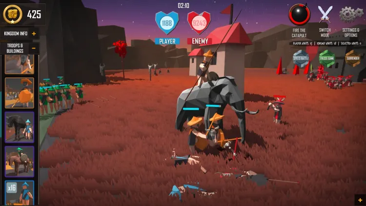 Скриншот Medievaly: Battle Simulator — 8