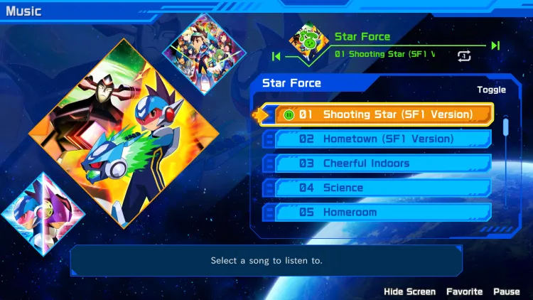Скриншот Mega Man Star Force Legacy Collection — 1