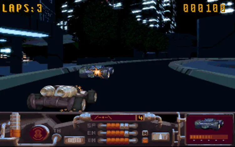 Скриншот MegaRace 1 — 2