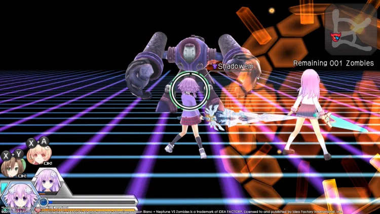 Скриншот MegaTagmension Blanc + Neptune VS Zombies — 4