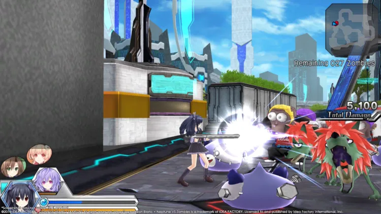 Скриншот MegaTagmension Blanc + Neptune VS Zombies — 9