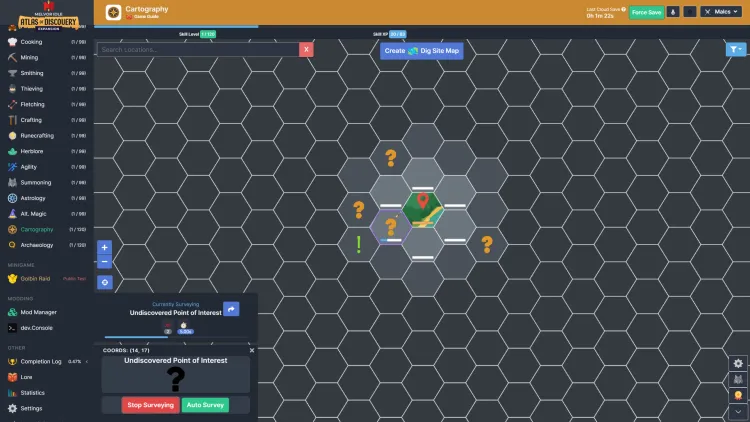 Скриншот Melvor Idle: Atlas of Discovery DLC — 7