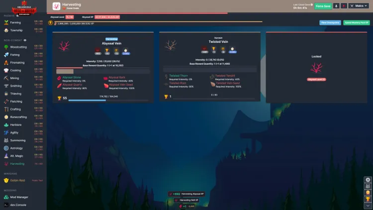 Скриншот Melvor Idle: Into the Abyss DLC — 4