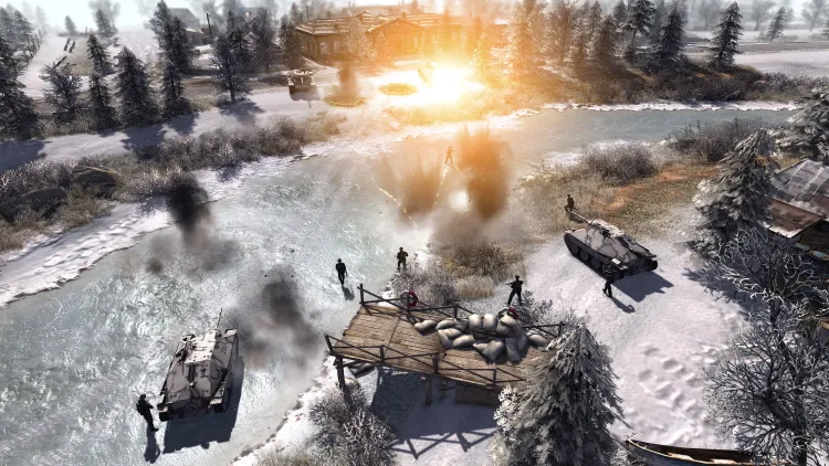 Скриншот Men of War: Assault Squad 2 - Ostfront Veteranen DLC — 2