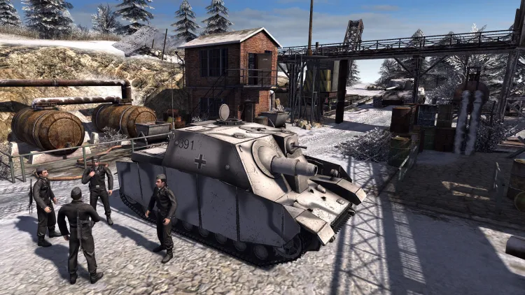 Скриншот Men of War: Assault Squad 2 - Ostfront Veteranen DLC — 7