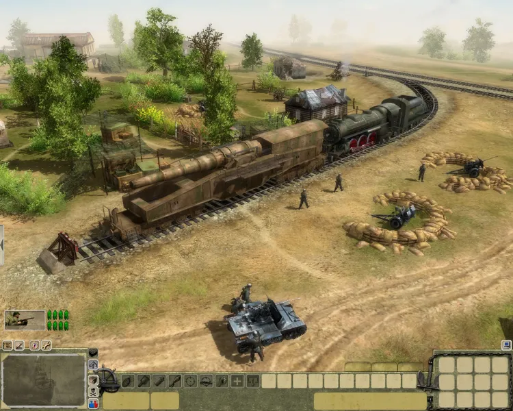 Скриншот Men of War: Red Tide — 1