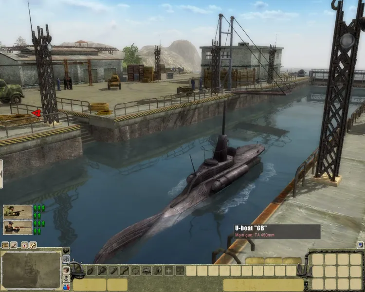 Скриншот Men of War: Red Tide — 2