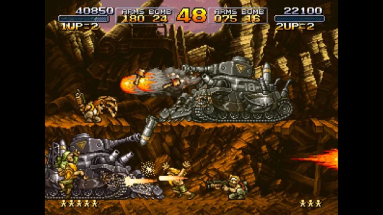 Скриншот Metal Slug — 3