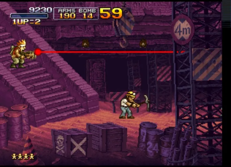 Скриншот Metal Slug X — 5