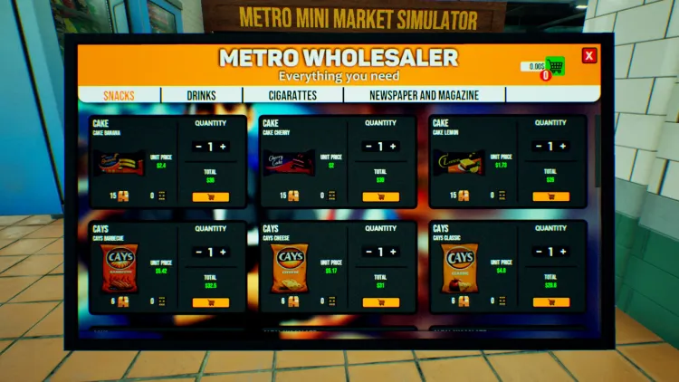 Скриншот Metro Mini Market Simulator — 3