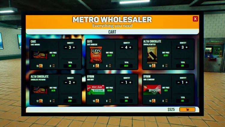 Скриншот Metro Mini Market Simulator — 4