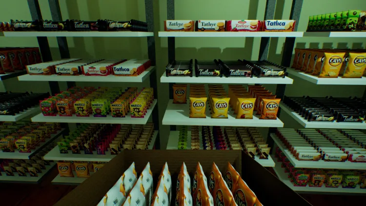 Скриншот Metro Mini Market Simulator — 5