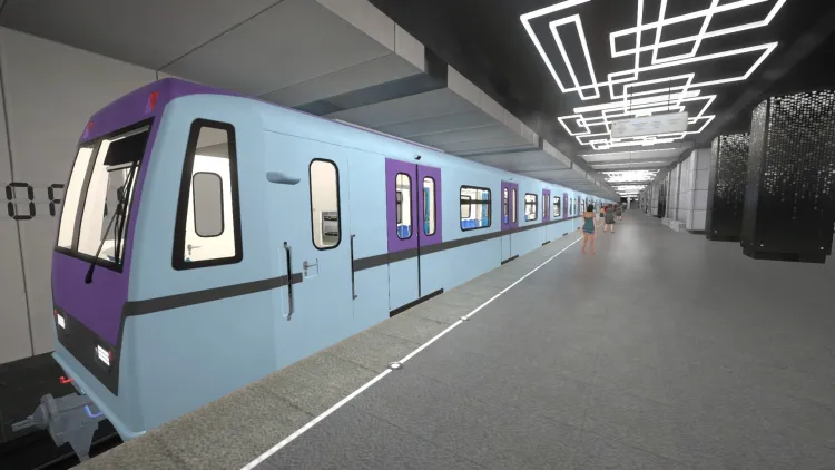 Скриншот Metro Simulator - 'Oka' Liveries Pack — 2