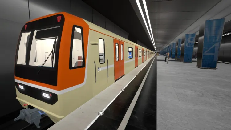 Скриншот Metro Simulator - 'Oka' Liveries Pack — 3
