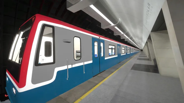 Скриншот Metro Simulator - 'Oka' Liveries Pack — 4