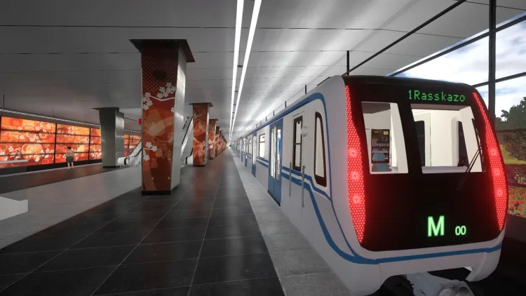 Скриншот Metro Simulator - 'Russia' Liveries Pack — 1