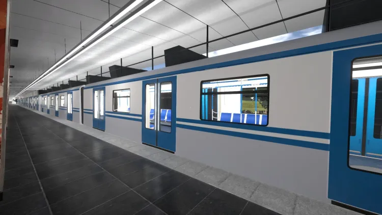 Скриншот Metro Simulator - 'Russia' Liveries Pack — 2