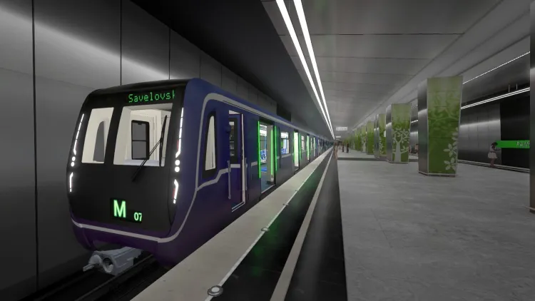 Скриншот Metro Simulator - 'Russia' Liveries Pack — 3