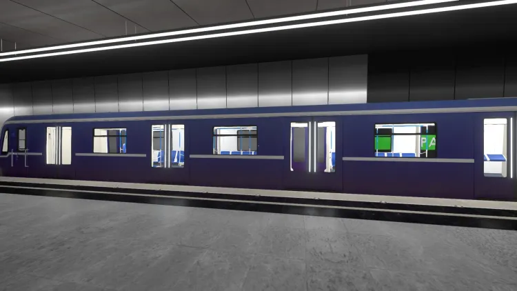 Скриншот Metro Simulator - 'Russia' Liveries Pack — 5