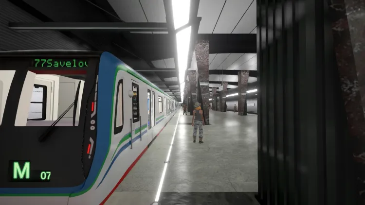 Скриншот Metro Simulator - 'Russia' Liveries Pack — 6