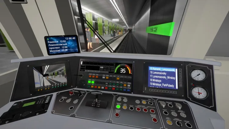 Скриншот Metro Simulator — 1